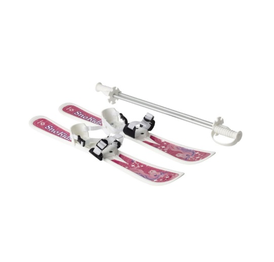 Комплект беговых лыж Hamax Sno Kids Children's Skis розовый, 70 см